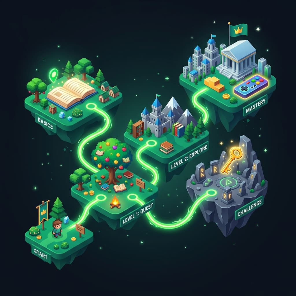 QuizKen English Hub Learning Path Preview
