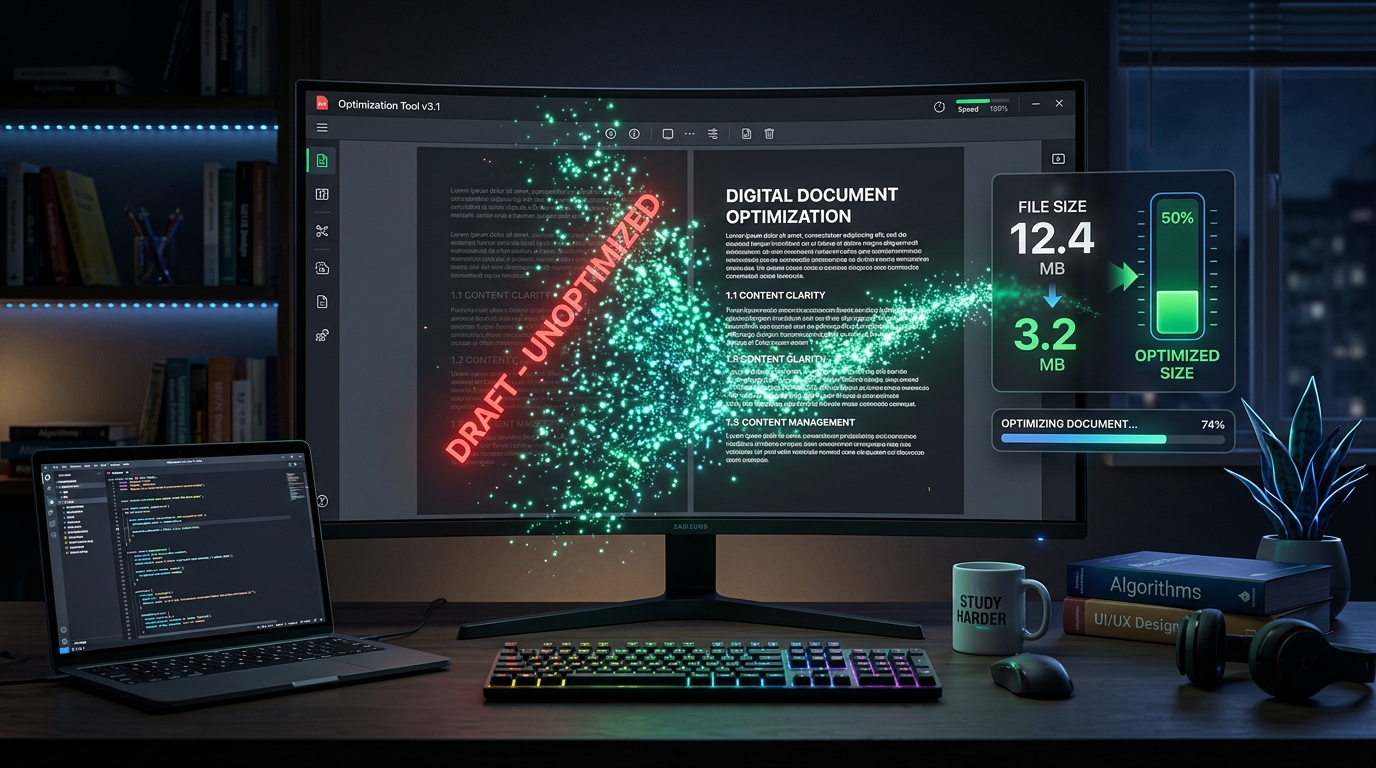 Cách Xóa Watermark Và Nén File PDF Giáo Trình Miễn Phí 2026